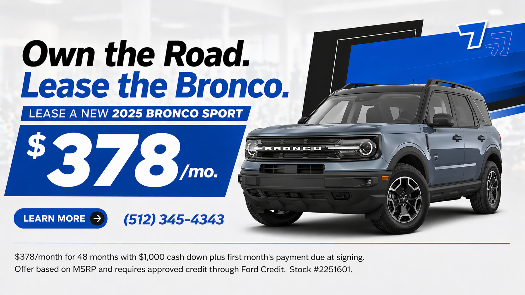 Lease the Bronco