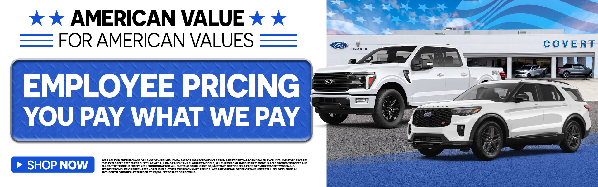 Covert Ford Specials 
