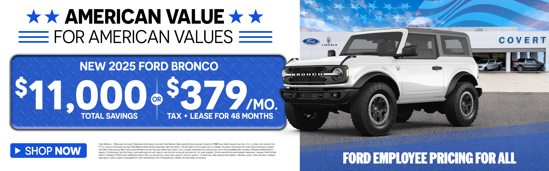 Covert Ford Specials 