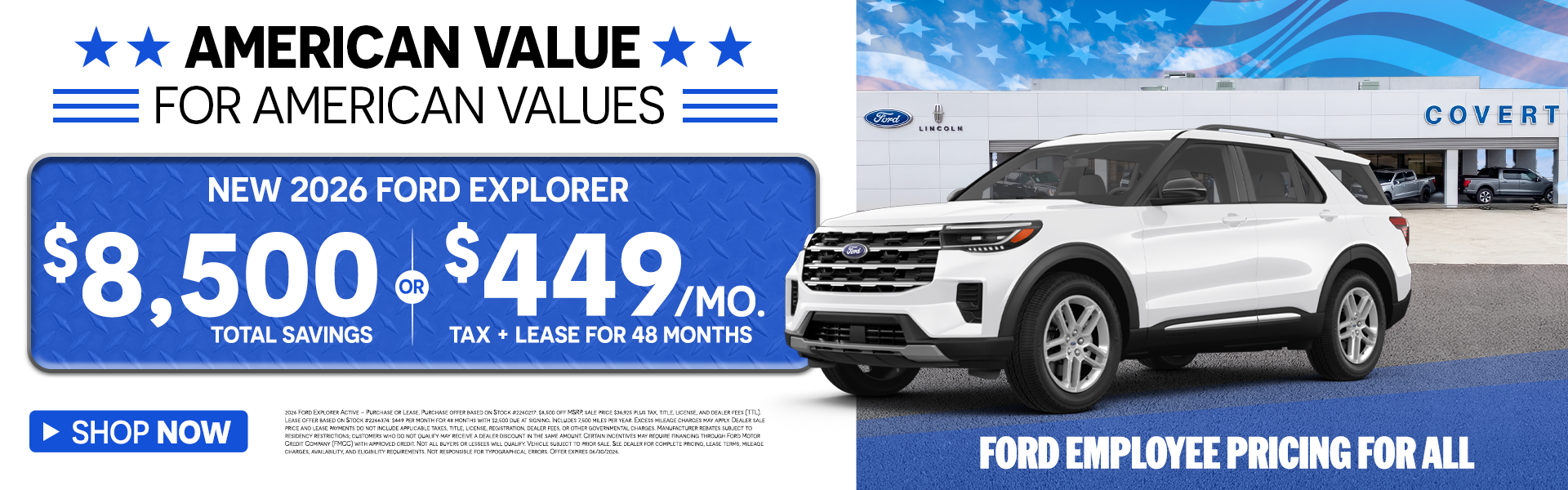 Covert Ford Specials 