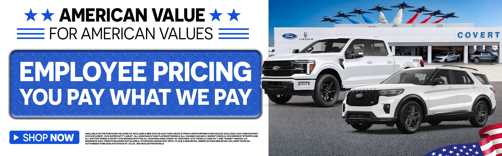 Employee Pricing Ford 