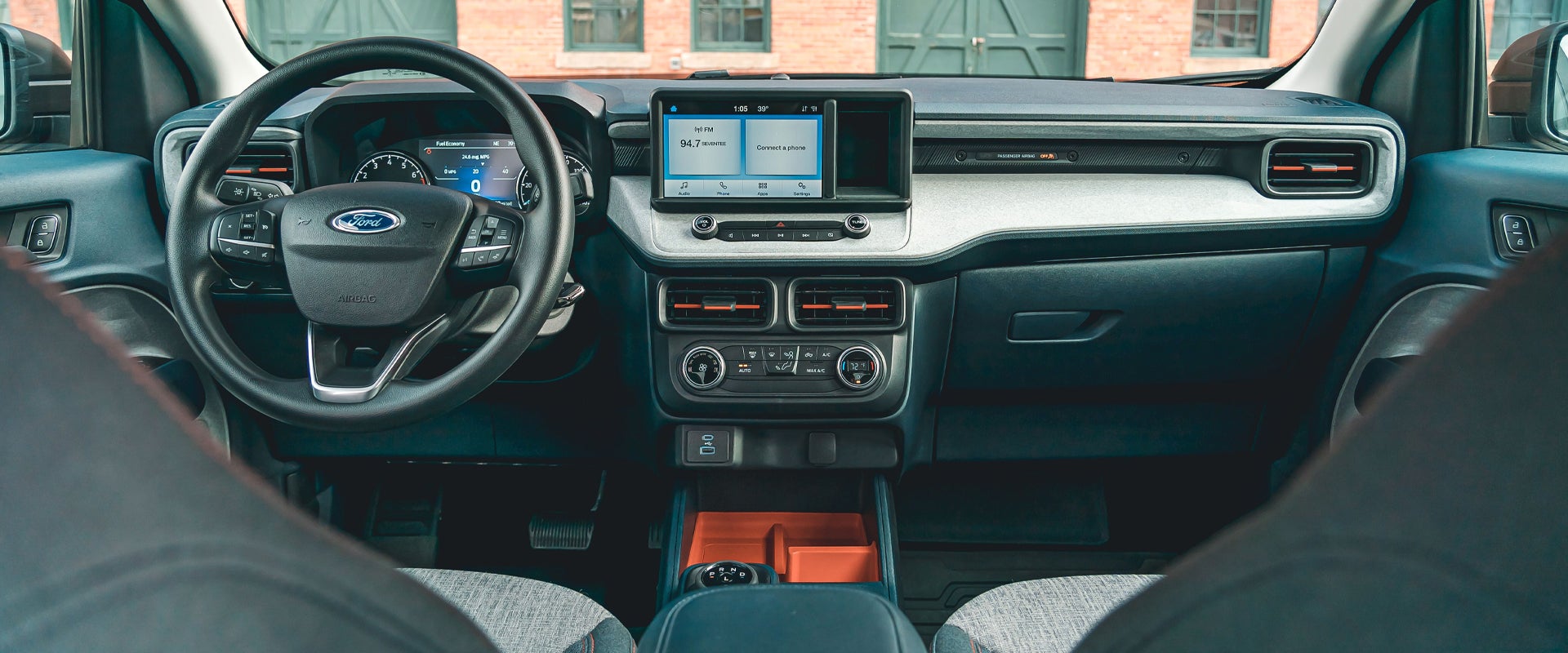 a look inside the new Ford Maverick in Austin